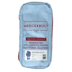 Bruce Bolt PREMIUM PRO BADER Series Long Cuff Batting Gloves: Baby Blue -NEW ERA Store 1