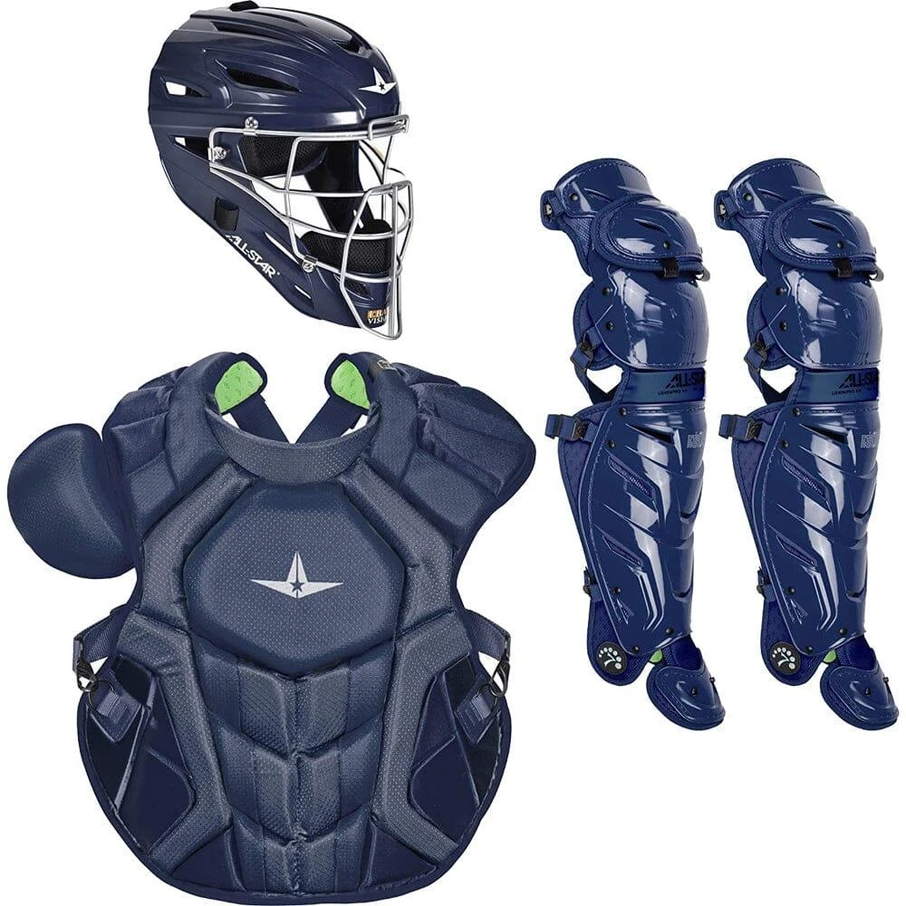All-Star S7 Axis Elite (Ages 9-12) Solid Catcher's Kit NOCSAE Approved: CKCC912S7XS 3 All-Star S7 Axis Elite (Ages 9-12) Solid Catcher's Kit NOCSAE Approved: CKCC912S7XS - Image 3