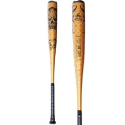 NEW ERA Store 37 2023 DeMarini Voodoo One Gold BBCOR (-3) Baseball Bat: WBD2352010