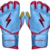 Bruce Bolt PREMIUM PRO BADER Series Long Cuff Batting Gloves: Baby Blue