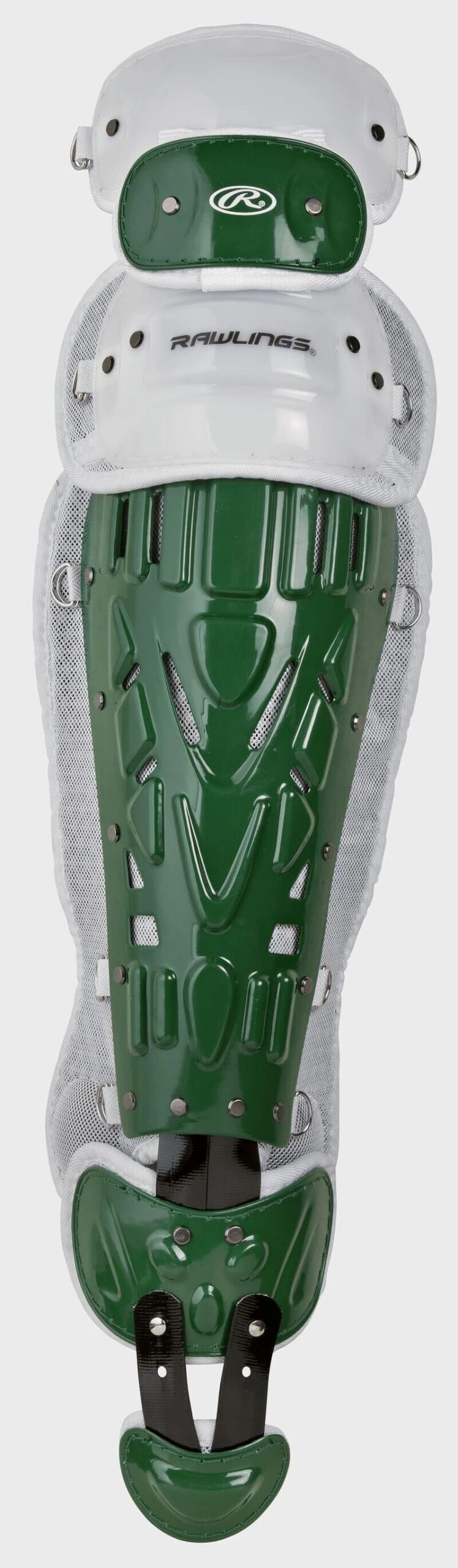 Rawlings Adult Dark Green/White VELO 2.0 Catcher's Gear Box Set: CSV2A-DG/W 3 Rawlings Adult Dark Green/White VELO 2.0 Catcher's Gear Box Set: CSV2A-DG/W - Image 3