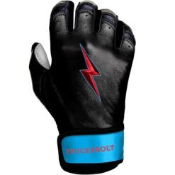 Bruce Bolt PREMIUM PRO BRINSON Series Short Cuff Batting Gloves: Black -NEW ERA Store SC LBB RIGHT