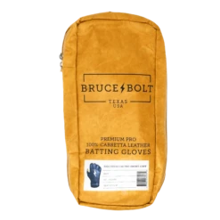 Bruce Bolt PREMIUM PRO Short Cuff Batting Gloves: Navy -NEW ERA Store SC NVYG BAG