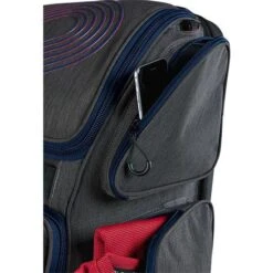 DeMarini Special Ops Front Line Wheeled Roller Bag: WB57109 -NEW ERA Store SidePocketView