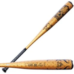 2023 DeMarini Voodoo One Gold BBCOR (-3) Baseball Bat: WBD2352010 -NEW ERA Store WBD2352010 8 DeMarini Voodoo One GD.png.cq5dam.web .1200.1200