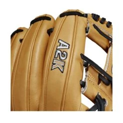 2023 Wilson A2K 1787 11.75" Infield Baseball Glove: WBW1008911175 -NEW ERA Store WBW100891 5 2023 A2K IF 1787 1175 VintageTan Black.png.cq5dam.web .1200.1200