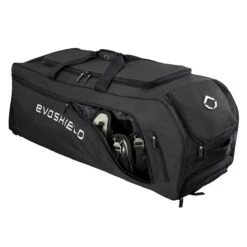 Evoshield Stone Wall Wheeled Bag (Multiple Colors): WTV9400 -NEW ERA Store WTV9400BL 6 Evoshield Stonewall Wheeled Bag Catcher Pocket a.png.cq5dam.web .1200.1200