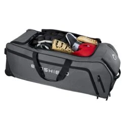 Evoshield Stone Wall Wheeled Bag (Multiple Colors): WTV9400 -NEW ERA Store WTV9400GY 4 Evoshield Stonewall Wheeled Bag Interior.png.cq5dam.web .1200.1200