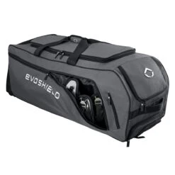 Evoshield Stone Wall Wheeled Bag (Multiple Colors): WTV9400 -NEW ERA Store WTV9400GY 6 Evoshield Stonewall Wheeled Bag Catcher Pocket a.png.cq5dam.web .1200.1200
