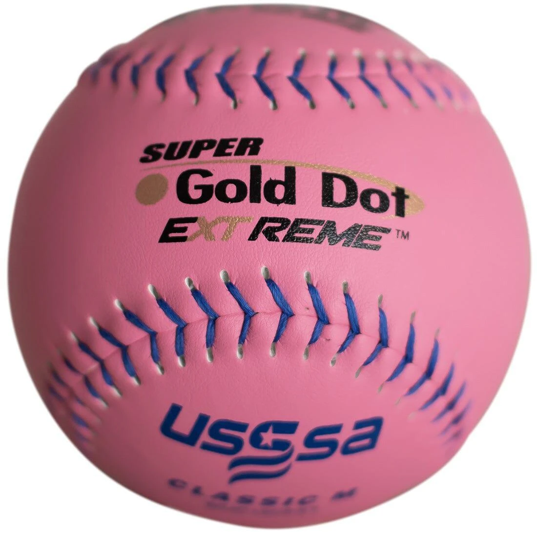 Worth Pink 12" USSSA Super Gold Dot Extreme Classic M 40/325 Slowpitch Softballs (Dozen): WUC12CPXT 1 Worth Pink 12" USSSA Super Gold Dot Extreme Classic M 40/325 Slowpitch Softballs (Dozen): WUC12CPXT