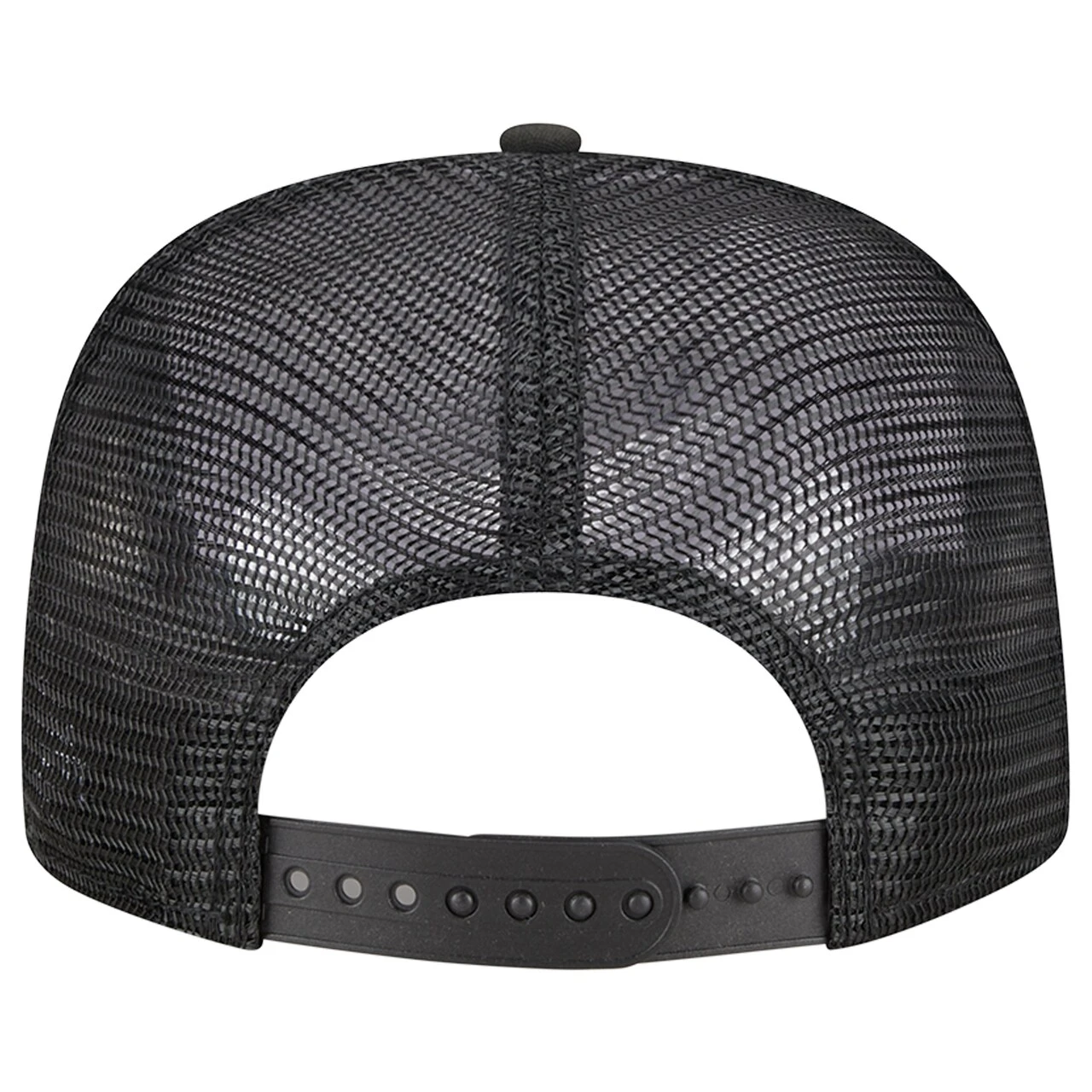 Men's Atlanta Braves New Era White/Black Vacay 2.0 A-Frame Trucker 9FIFTY Snapback Hat 4 Men's Atlanta Braves New Era White/Black Vacay 2.0 A-Frame Trucker 9FIFTY Snapback Hat - Image 4