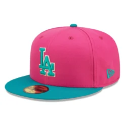 Men's Los Angeles Dodgers New Era Pink/Green Cooperstown Collection 1981 World Series Passion Forest 59FIFTY Fitted Hat -NEW ERA Store green ss5 p 4789414pv 3u gfhnasrxq4ketrfoh8y1v vn3htkez0znif8acqsrn