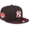 Men's New York Yankees New Era Brown/Maroon Chocolate Strawberry 59FIFTY Fitted Hat