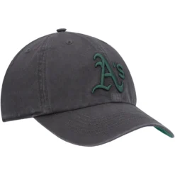 Men's Oakland Athletics '47 Graphite Franchise Fitted Hat -NEW ERA Store mens 47 graphite oakland athletics franchise fitted hat pi3853000 altimages ff 3853434 992e1c7b3dc02ec6fdfbalt3 full