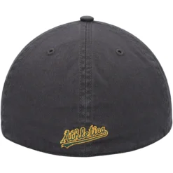 Men's Oakland Athletics '47 Graphite Franchise Fitted Hat -NEW ERA Store mens 47 graphite oakland athletics franchise fitted hat pi3853000 altimages ff 3853434 992e1c7b3dc02ec6fdfbalt4 full