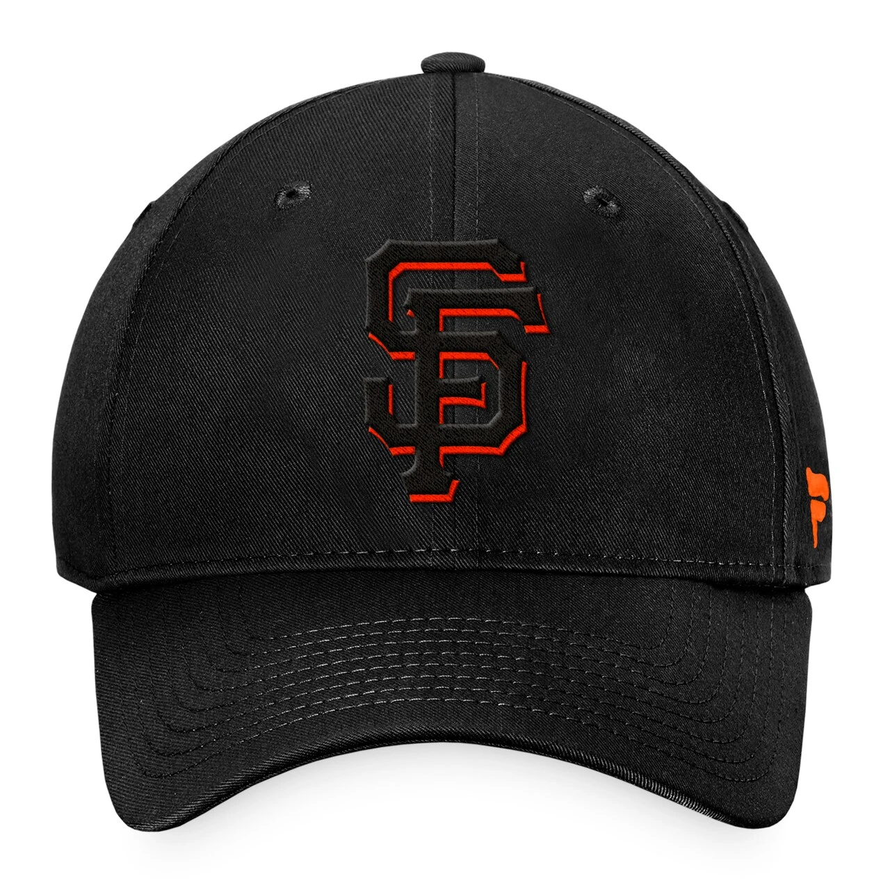 Men's San Francisco Giants Fanatics Branded Black Fundamental Shadow Snapback Hat 2 Men's San Francisco Giants Fanatics Branded Black Fundamental Shadow Snapback Hat - Image 2