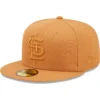 Men's St. Louis Cardinals New Era Brown Color Pack 59FIFTY Fitted Hat