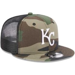 Men's Kansas City Royals New Era Camo Trucker 9FIFTY Snapback Hat -NEW ERA Store mens new era camo kansas city royals trucker 9fifty snapback hat ss5 p 5001301pv 3u cpyyv3eiaq4cq9o8l7c5v 4b7etmgvim6cjlzabasa