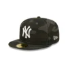 Men's New York Yankees New Era Camo Dark 59FIFTY Fitted Hat