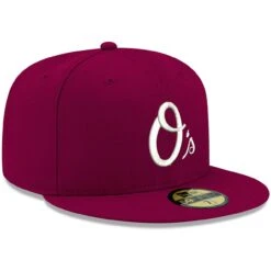 Men's Baltimore Orioles New Era Cardinal White Logo 59FIFTY Fitted Hat 6 Men's Baltimore Orioles New Era Cardinal White Logo 59FIFTY Fitted Hat -NEW ERA Store mens new era cardinal baltimore orioles white logo 59fifty fitted hat pi4208000 altimages ff 4208764 94dc6895fbe854ff838falt3 full