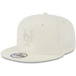NEW ERA Store 27 Men's New York Mets New Era Cream Spring Color Basic 9FIFTY Snapback Hat