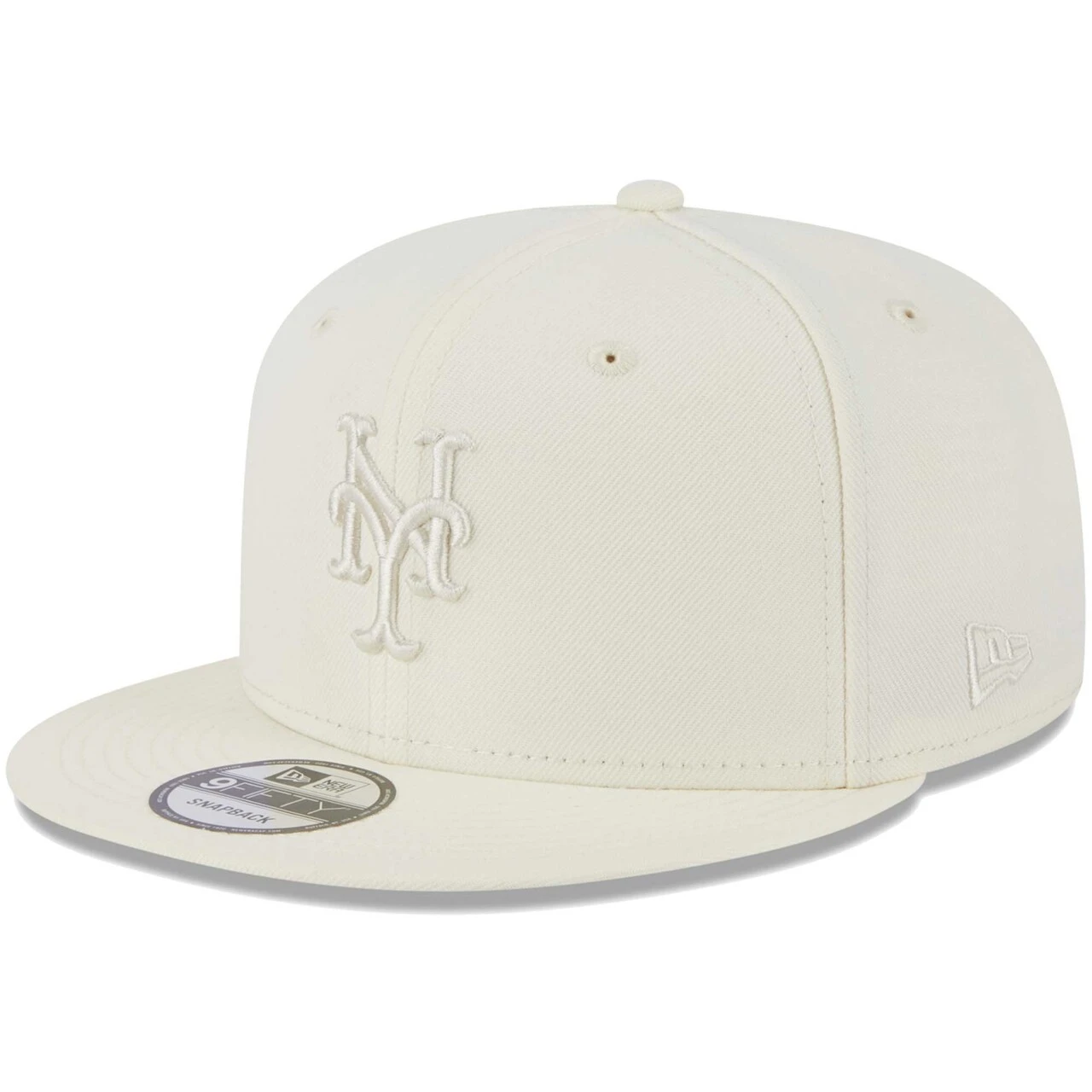 Men's New York Mets New Era Cream Spring Color Basic 9FIFTY Snapback Hat 1 Men's New York Mets New Era Cream Spring Color Basic 9FIFTY Snapback Hat