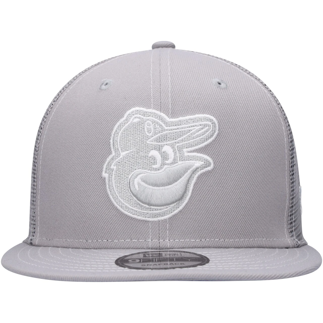 Men's Baltimore Orioles New Era Gray 2023 On-Field Batting Practice 9FIFTY Snapback Hat 2 Men's Baltimore Orioles New Era Gray 2023 On-Field Batting Practice 9FIFTY Snapback Hat - Image 2