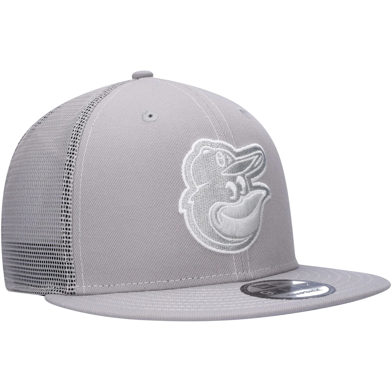 Men's Baltimore Orioles New Era Gray 2023 On-Field Batting Practice 9FIFTY Snapback Hat 3 Men's Baltimore Orioles New Era Gray 2023 On-Field Batting Practice 9FIFTY Snapback Hat - Image 3