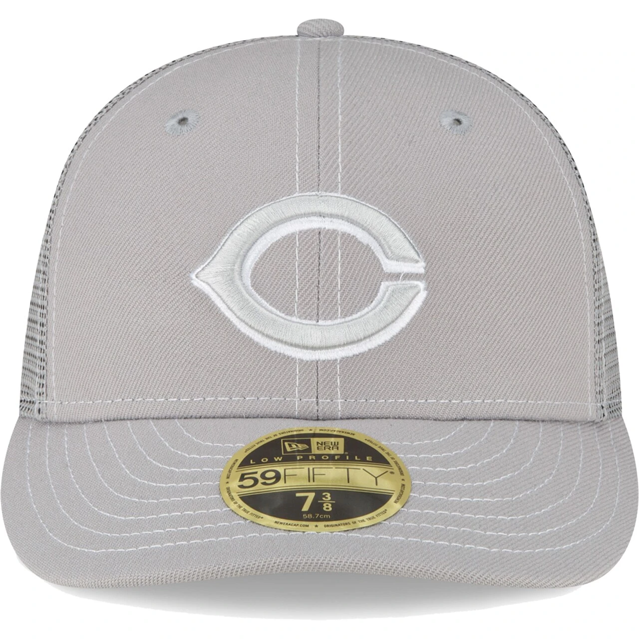 Men's Cincinnati Reds New Era Gray 2023 On-Field Batting Practice Low Profile 59FIFTY Fitted Hat 2 Men's Cincinnati Reds New Era Gray 2023 On-Field Batting Practice Low Profile 59FIFTY Fitted Hat - Image 2