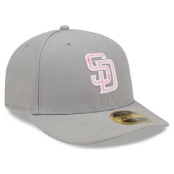 Men's San Diego Padres New Era Gray 2022 Mother's Day On-Field Low Profile 59FIFTY Fitted Hat -NEW ERA Store mens new era gray san diego padres 2022 mothers day on field low profile 59fifty fitted hat pi4459000 altimages ff 4459319 4a94b263f91b6b301b61alt3 full