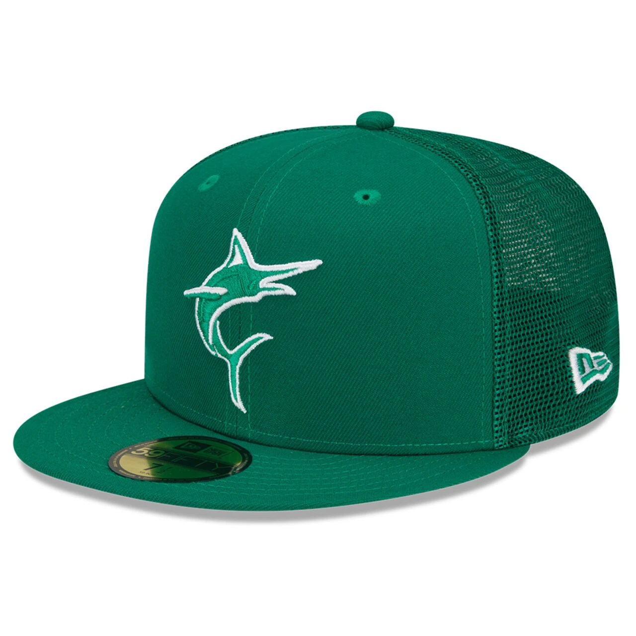 Men's Miami Marlins New Era Green 2022 St. Patrick's Day 59FIFTY Fitted Hat 1 Men's Miami Marlins New Era Green 2022 St. Patrick's Day 59FIFTY Fitted Hat