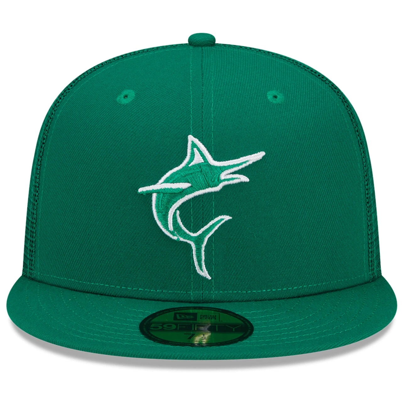Men's Miami Marlins New Era Green 2022 St. Patrick's Day 59FIFTY Fitted Hat 2 Men's Miami Marlins New Era Green 2022 St. Patrick's Day 59FIFTY Fitted Hat - Image 2
