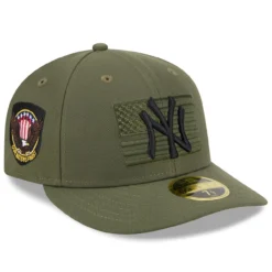 Men's New York Yankees New Era Green 2023 Armed Forces Day Low Profile 59FIFTY Fitted Hat