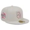 Men's San Diego Padres New Era Khaki 2023 Mother's Day On-Field 59FIFTY Fitted Hat