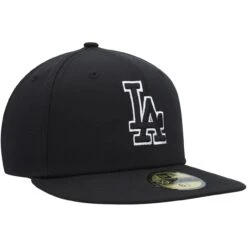 Men's Los Angeles Dodgers New Era Black On Black Dub 59FIFTY Fitted Hat -NEW ERA Store mens new era los angeles dodgers black on black dub 59fifty fitted hat ss5 p 4799927pv 3u sdoumswqisxjdrnrdmxcv abtcc2mfogqa1unsng2r