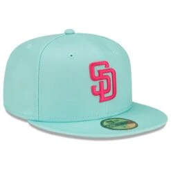 Men's San Diego Padres New Era Mint 2022 City Connect 59FIFTY Fitted Hat -NEW ERA Store mens new era mint san diego padres 2022 city connect 59fifty fitted hat pi4464000 altimages ff 4464365 ac472b80ccac91e3b304alt3 full