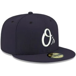 Men's Baltimore Orioles New Era Navy White Logo 59FIFTY Fitted Hat -NEW ERA Store mens new era navy baltimore orioles white logo 59fifty fitted hat pi4208000 altimages ff 4208785 30c8d9fa74f11a8da1e5alt3 full
