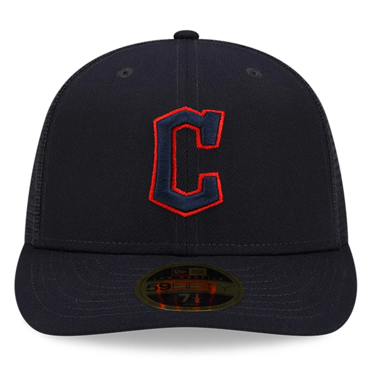 Men's Cleveland Guardians New Era Navy 2023 Batting Practice 59FIFTY Fitted Hat 2 Men's Cleveland Guardians New Era Navy 2023 Batting Practice 59FIFTY Fitted Hat - Image 2