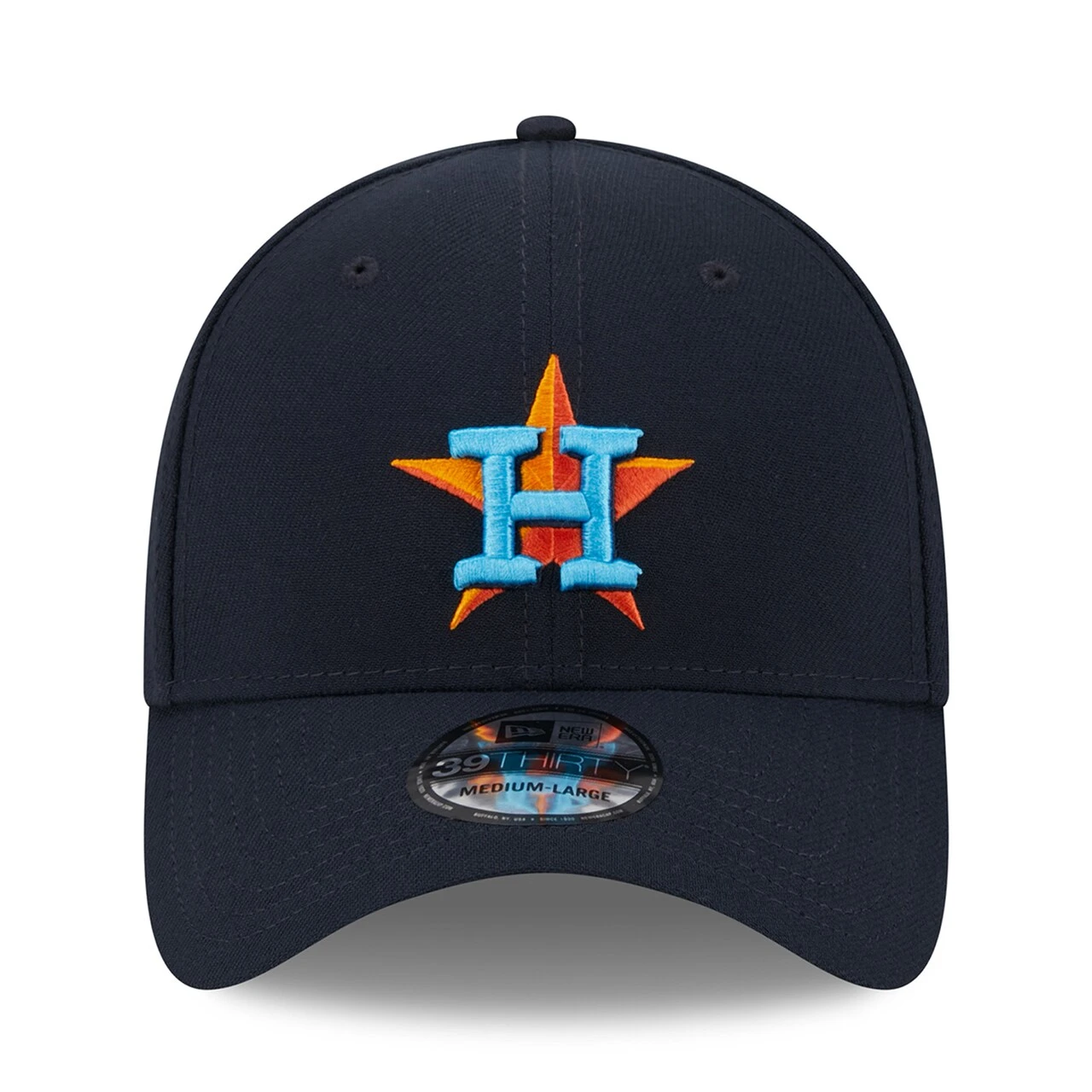 Men's Houston Astros New Era Navy 2023 MLB Father's Day 39THIRTY Flex Hat 2 Men's Houston Astros New Era Navy 2023 MLB Father's Day 39THIRTY Flex Hat - Image 2