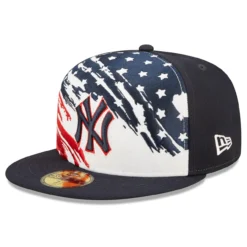 NEW ERA Store 29 Men's New York Yankees New Era Navy 2022 4th Of July On-Field 59FIFTY Fitted Hat