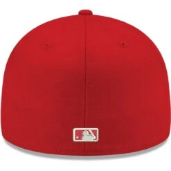 Men's Baltimore Orioles New Era Red White Logo 59FIFTY Fitted Hat -NEW ERA Store mens new era red baltimore orioles white logo 59fifty fitted hat pi4692000 altimages ff 4692876 596f71359e866f3aa447alt4 full