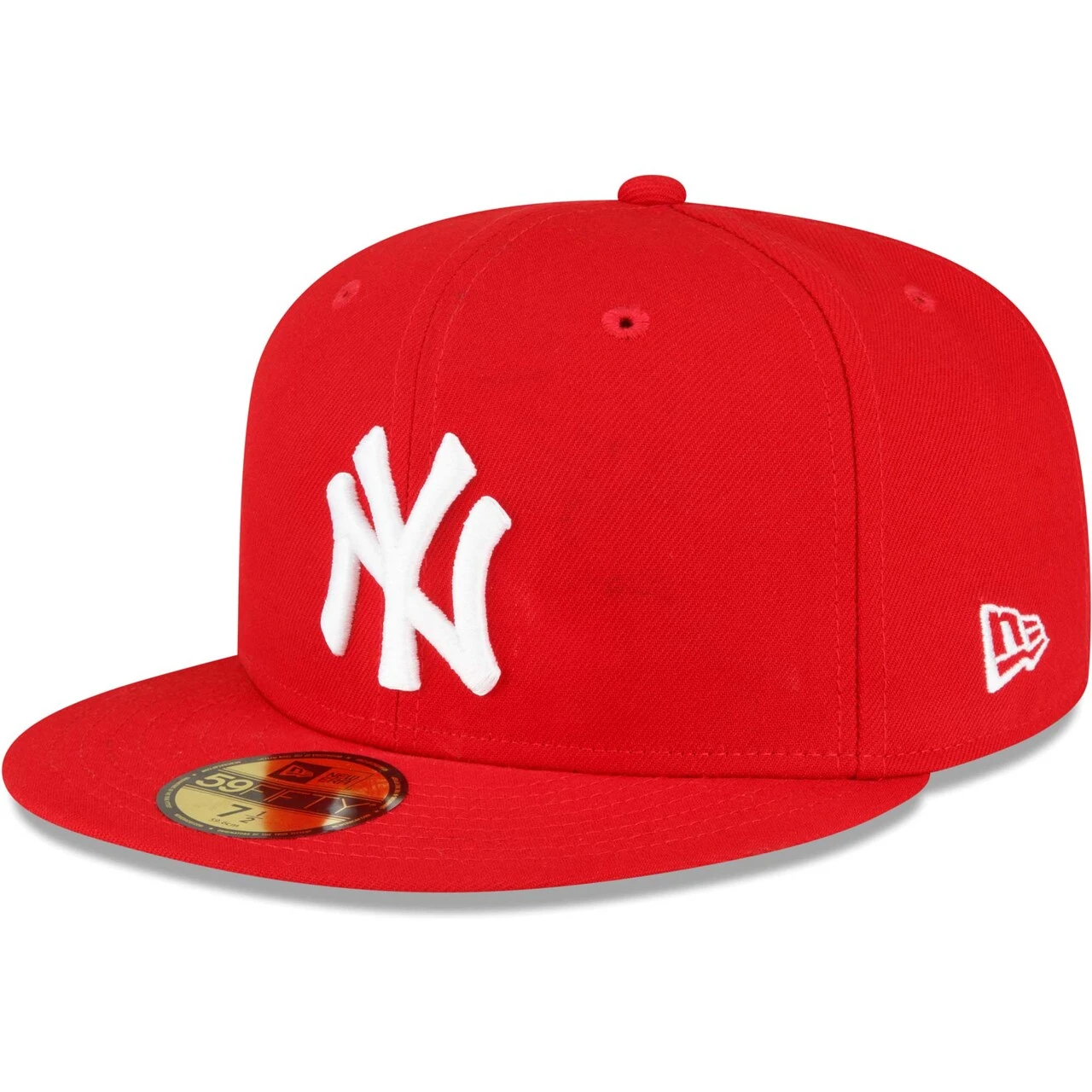 Men's New York Yankees New Era Red Sidepatch 59FIFTY Fitted Hat 3 Men's New York Yankees New Era Red Sidepatch 59FIFTY Fitted Hat - Image 3