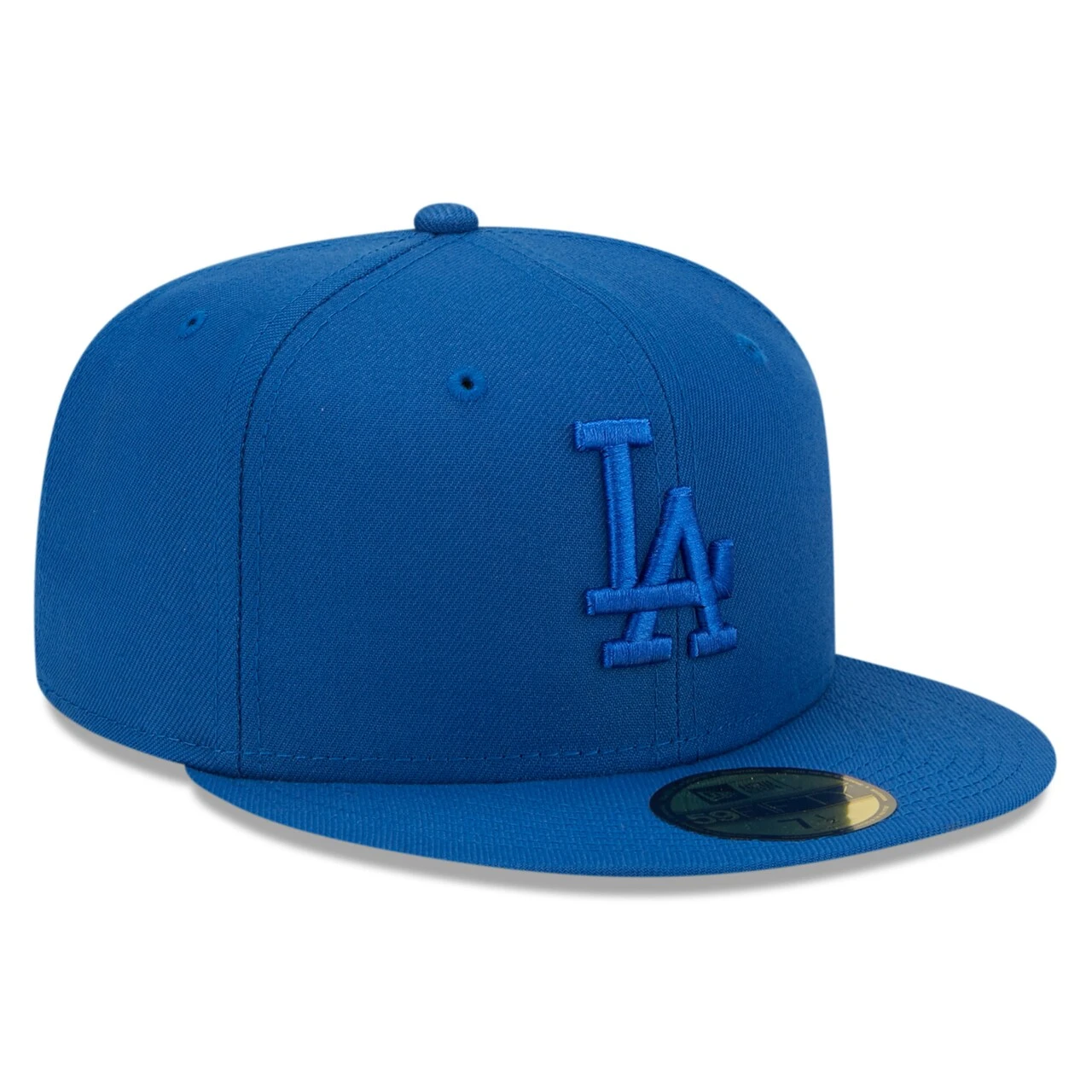 Men's Los Angeles Dodgers New Era Royal Tonal 59FIFTY Fitted Hat 3 Men's Los Angeles Dodgers New Era Royal Tonal 59FIFTY Fitted Hat - Image 3
