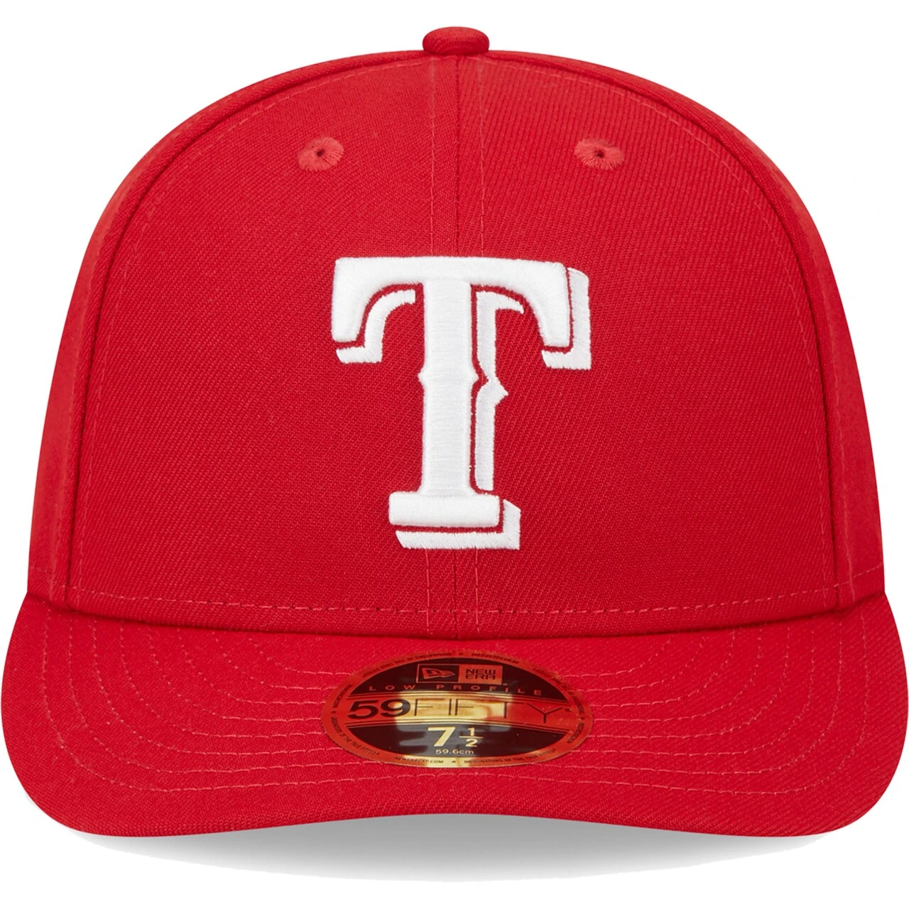 Men's Texas Rangers New Era Scarlet Low Profile 59FIFTY Fitted Hat 2 Men's Texas Rangers New Era Scarlet Low Profile 59FIFTY Fitted Hat - Image 2