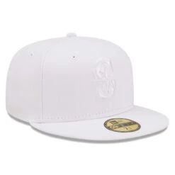 Men's Seattle Mariners New Era White On White 59FIFTY Fitted Hat -NEW ERA Store mens new era seattle mariners white on white 59fifty fitted hat pi4731000 altimages ff 4731078 9f1da7bae6294818e725alt3 full