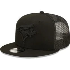 Men's Toronto Blue Jays New Era Blackout Trucker 9FIFTY Snapback Hat