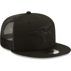 Men's Toronto Blue Jays New Era Blackout Trucker 9FIFTY Snapback Hat -NEW ERA Store mens new era toronto blue jays blackout trucker 9fifty snapback hat pi4416000 altimages ff 4416142 d0d3a1a0e248584d420balt3 full
