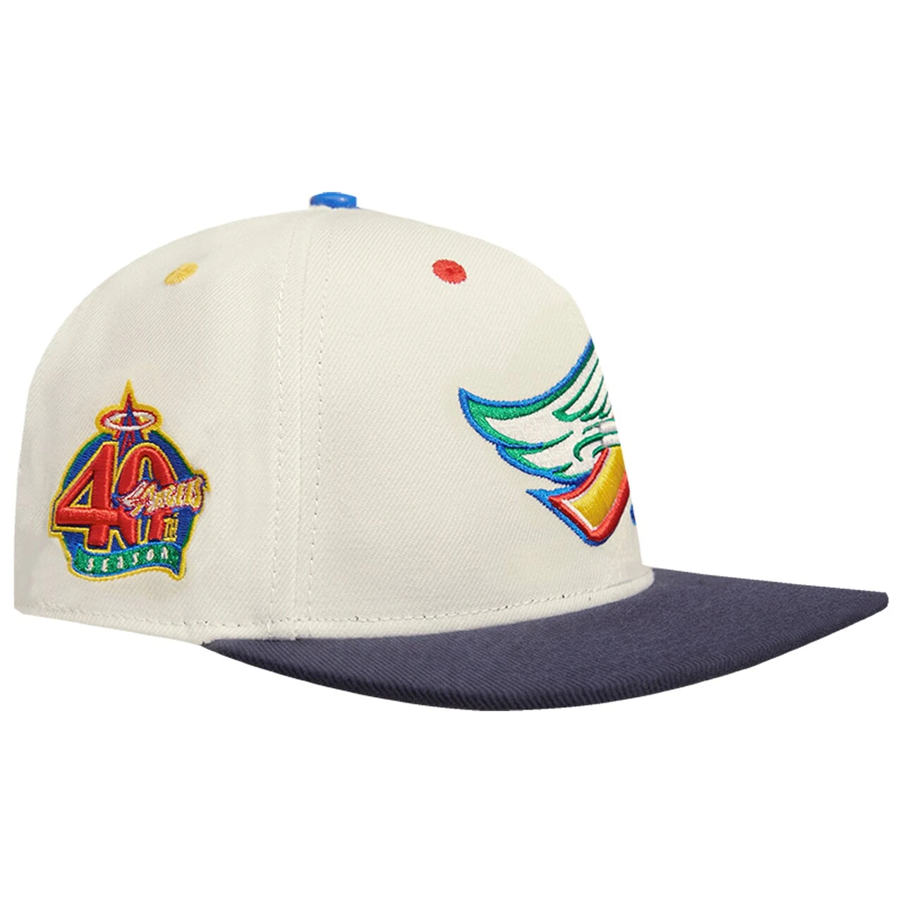 Men's Los Angeles Angels Pro Standard White Cooperstown Collection World Baseball Classic Snapback Hat 3 Men's Los Angeles Angels Pro Standard White Cooperstown Collection World Baseball Classic Snapback Hat - Image 3