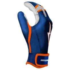 Bruce Bolt PREMIUM PRO NIMMO Short Cuff Batting Gloves: Blue -NEW ERA Store premium pro nimmo series short cuff batting gloves blue gloves brucebolt 886524