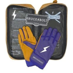 Bruce Bolt PREMIUM PRO Short Cuff Batting Gloves: Purple 11 Bruce Bolt PREMIUM PRO Short Cuff Batting Gloves: Purple -NEW ERA Store premium pro short cuff batting gloves purple brucebolt 271484
